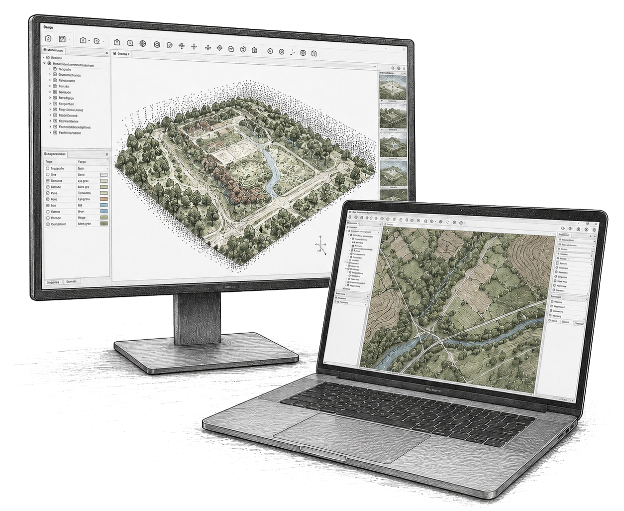 Photogrammetry and GIS software